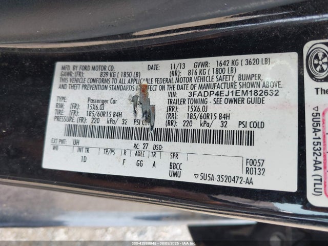 Ford 2014 2014 3FADP4EJ1EM182632 Image 9