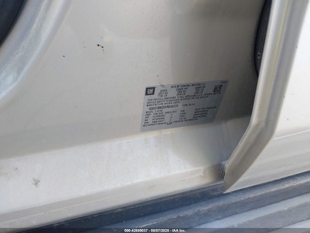 1GKS1BKC6FR548070 GMC l83 - vvt, active fuel management, aluminum