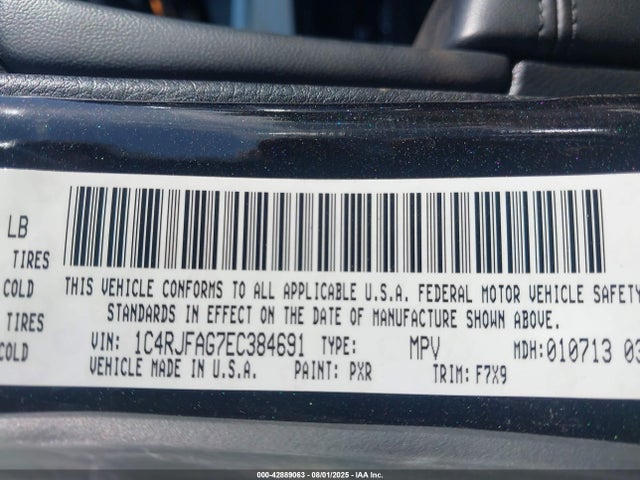 Jeep Grand Cherokee 2014 1C4RJFAG7EC384691 Image 9