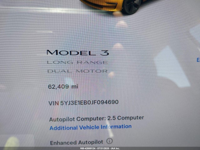 2018 TESLA MODEL 3 5YJ3E1EB0JF094690 Photo 6