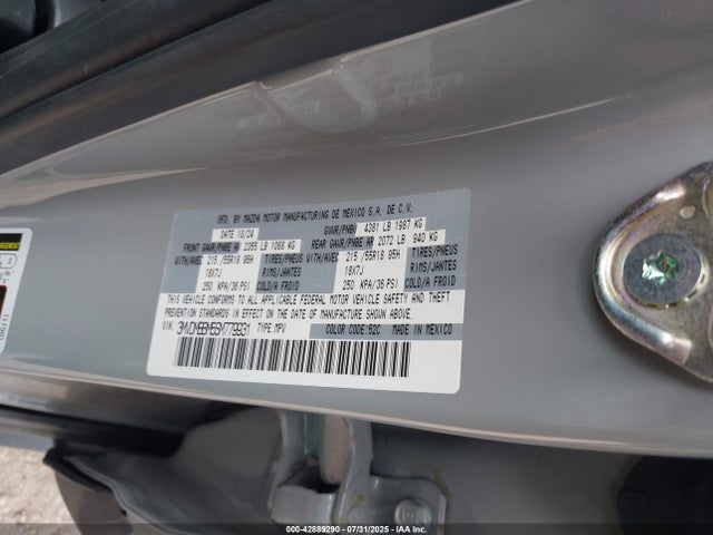 Mazda pyukd 2025 3MVDMBBM5SM779931 Image 9