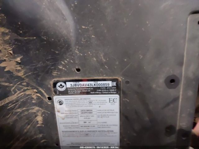 2020 CAN-AM MAVERICK X3 3JBVDAV43LK000859 Photo 9