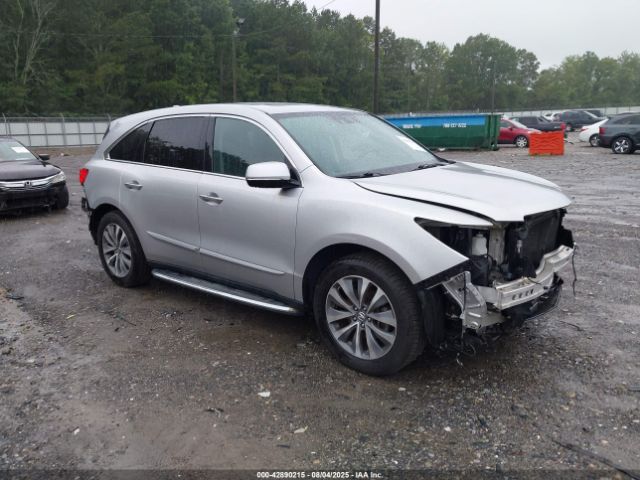 2014 ACURA MDX 5FRYD4H4XEB036291 Photo 0