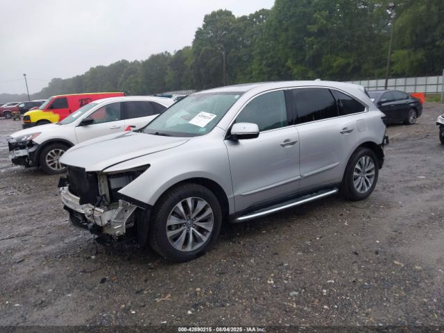 2014 ACURA MDX 5FRYD4H4XEB036291 Photo 1