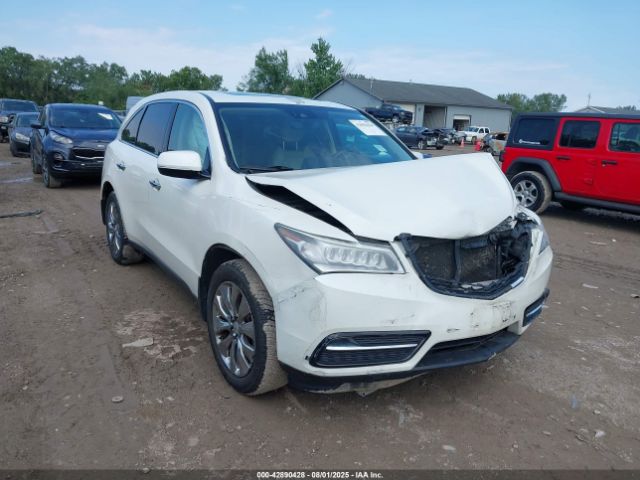 2016 ACURA MDX 5FRYD4H4XGB050453 Photo 0