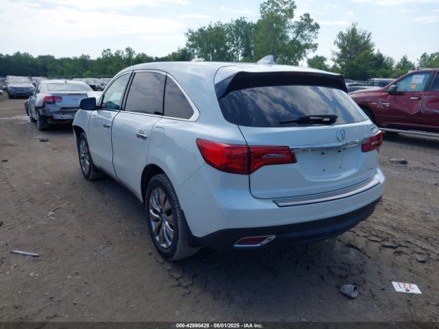 2016 ACURA MDX 5FRYD4H4XGB050453 Photo 2