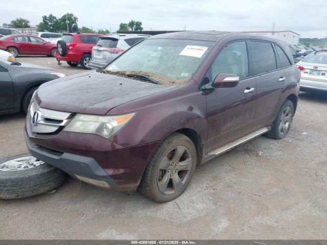 2008 ACURA MDX 2HNYD28848H521284 Photo 1