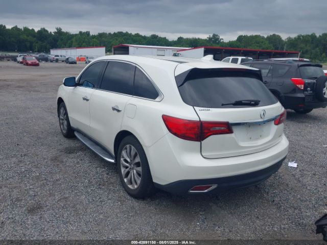 2015 ACURA MDX 5FRYD4H41FB004945 Photo 2