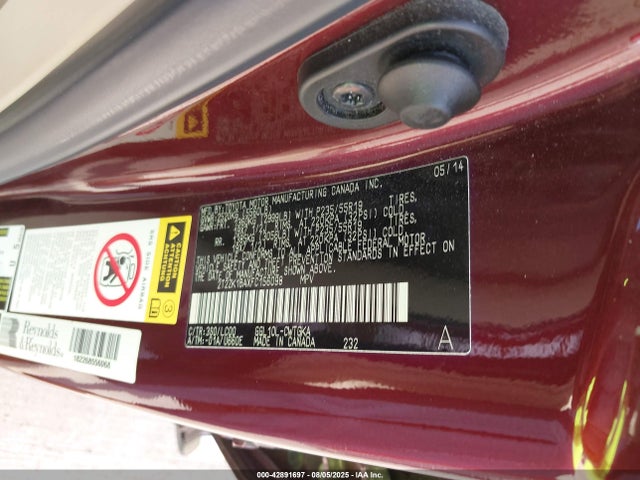 2T2ZK1BAXFC156098 Lexus 2gr-fe