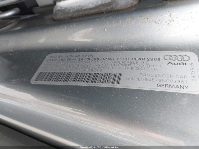 2009 AUDI A8 WAULV94E79N003967 Photo 8