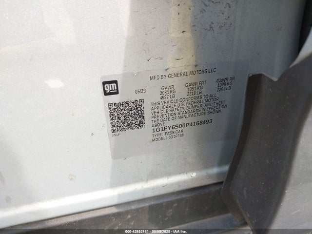 1G1FY6S00P4168493 Chevrolet 2023