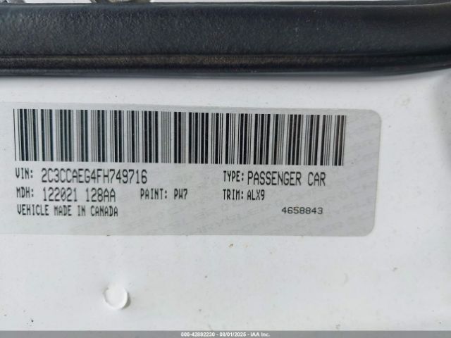 2015 CHRYSLER 300C 2C3CCAEG4FH749716 Photo 8