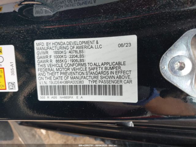 2024 ACURA INTEGRA 19UDE4H38RA005383 Photo 8