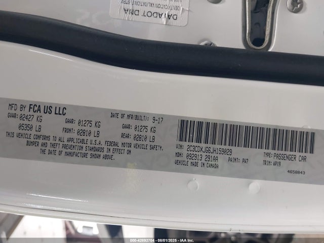 2C3CDXJG6JH159029 Dodge Charger