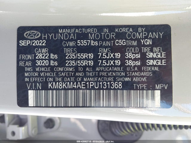Hyundai Ioniq 5 2023 KM8KM4AE1PU131368 Image 9