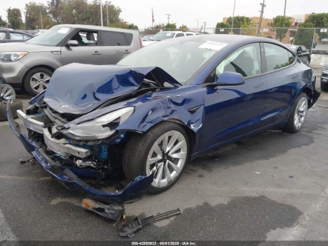 2022 TESLA MODEL 3 5YJ3E1EA8NF248723 Photo 1