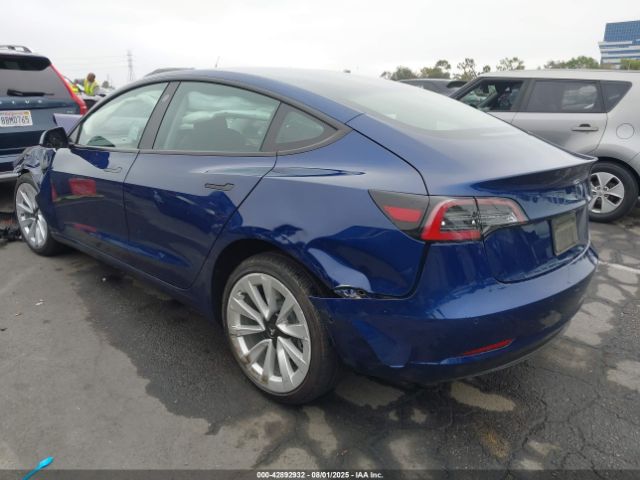 2022 TESLA MODEL 3 5YJ3E1EA8NF248723 Photo 2