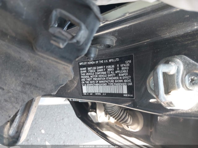 SHHFK7H46HU410401 Honda l15ba