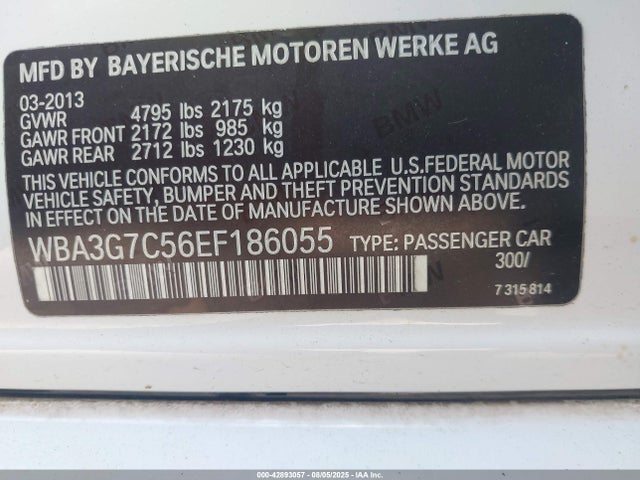 BMW 2014 2014 WBA3G7C56EF186055 Image 9
