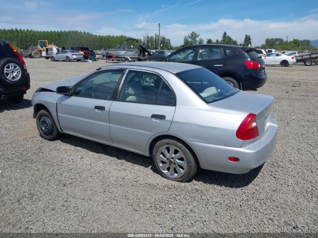 2000 MITSUBISHI MIRAGE JA3AY26C4YU060327 Photo 2