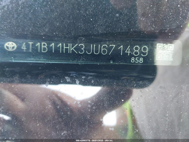 4T1B11HK3JU671489 Toyota a25a-fks