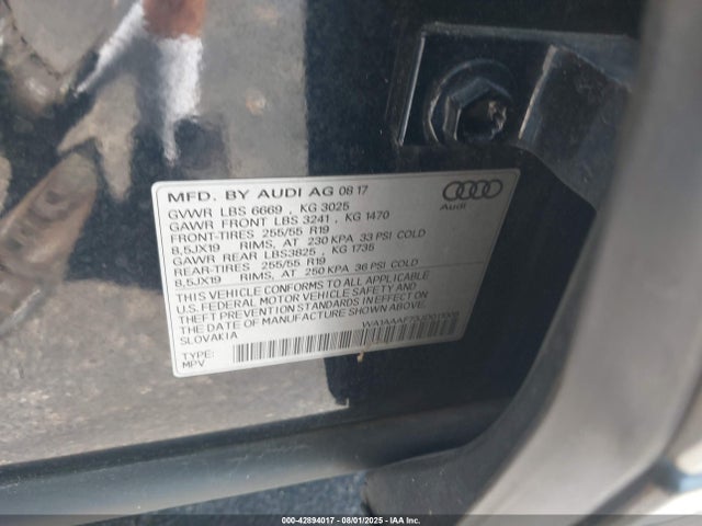 2018 AUDI Q7 WA1AAAF73JD011008 Photo 8