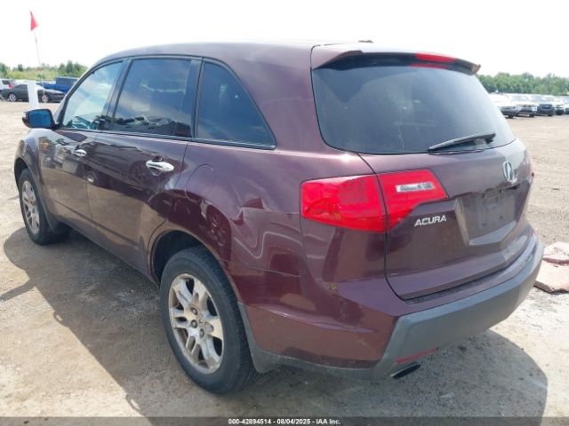 2009 ACURA MDX 2HNYD28649H508549 Photo 2