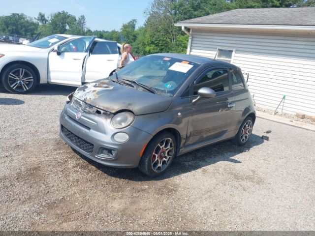 2013 FIAT 500 3C3CFFBR2DT580858 Photo 1