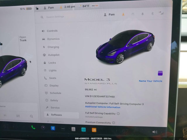 Tesla 2019 2019 5YJ3E1EA4KF337460 Image 15