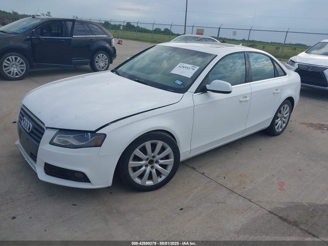 2012 AUDI A4 WAUAFAFLXCA116229 Photo 1