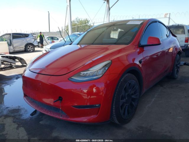 2021 TESLA MODEL Y 5YJYGDEEXMF285369 Photo 1
