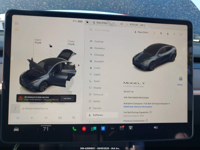 2024 TESLA MODEL Y 7SAYGDED7RF213420 Photo 6