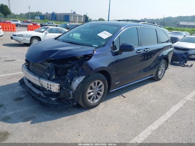 2021 TOYOTA SIENNA 5TDJRKEC0MS018543 Photo 1