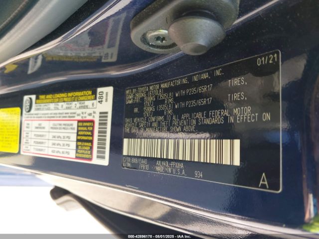 2021 TOYOTA SIENNA 5TDJRKEC0MS018543 Photo 8