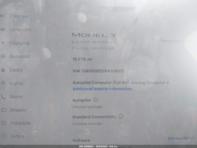 7SAYGDEE0RA318015 Tesla 2024