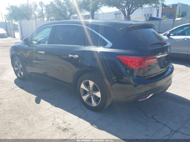2015 ACURA MDX 5FRYD3H29FB010615 Photo 2
