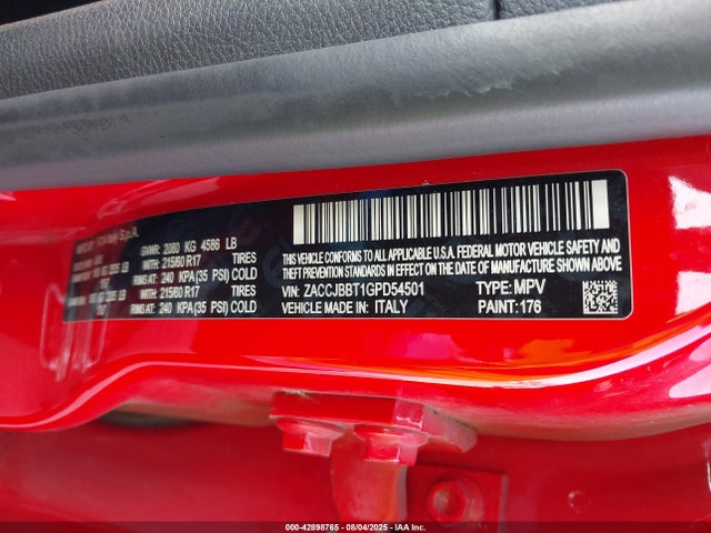 Jeep 2016 2016 ZACCJBBT1GPD54501 Image 9