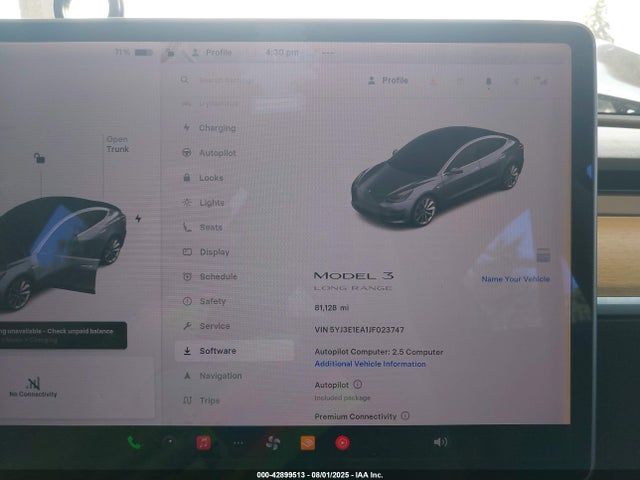 2018 TESLA MODEL 3 5YJ3E1EA1JF023747 Photo 6