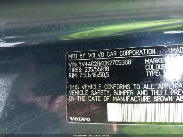 2022 VOLVO XC40 YV4AC2HK0N2705368 Photo 8