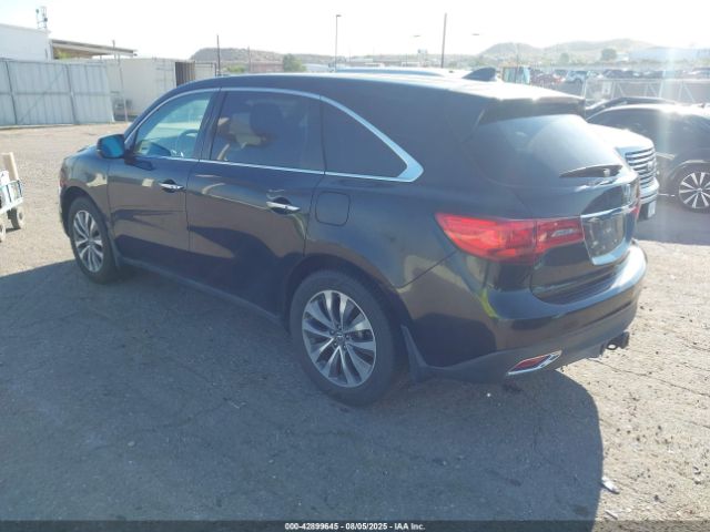 2015 ACURA MDX 5FRYD4H42FB017414 Photo 2