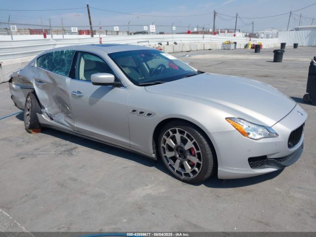 2014 MASERATI QUATTROPORTE ZAM56PPA5E1085040