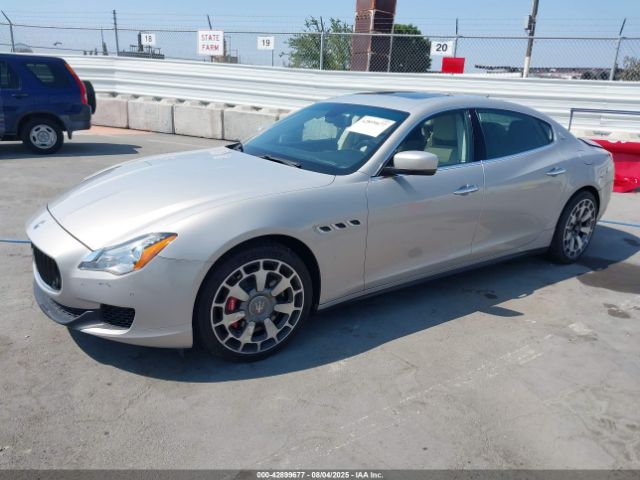 2014 MASERATI QUATTROPORTE ZAM56PPA5E1085040 Photo 1