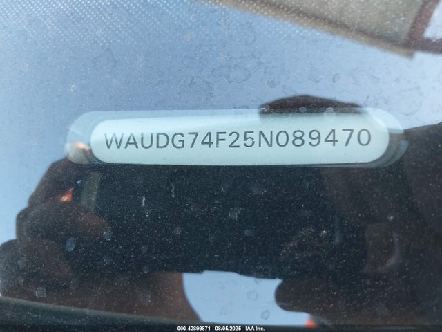 2005 AUDI A6 WAUDG74F25N089470 Photo 8