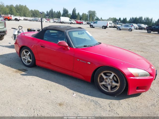2002 HONDA S2000 JHMAP11432T007547