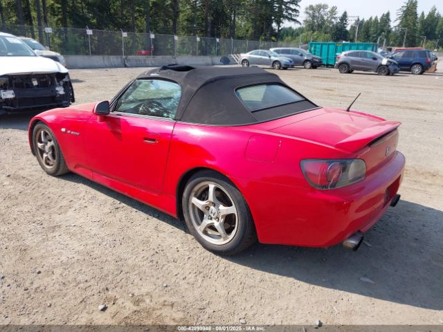 2002 HONDA S2000 JHMAP11432T007547 Photo 2