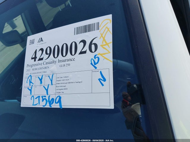 W1N4M4GB0NW259864 Mercedes-Benz m260