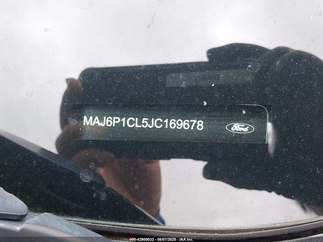MAJ6P1CL5JC169678 Ford 2018