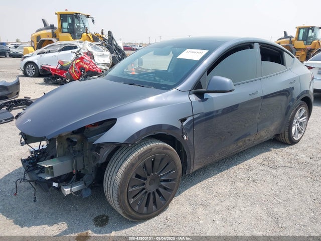 2021 TESLA MODEL Y 5YJYGDEE5MF222969 Photo 1