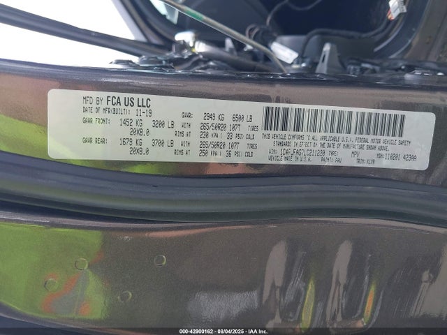 1C4RJFAG7LC211220 Jeep 2020