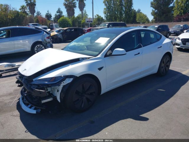 2025 TESLA MODEL 3 5YJ3E1EB1SF001368 Photo 1